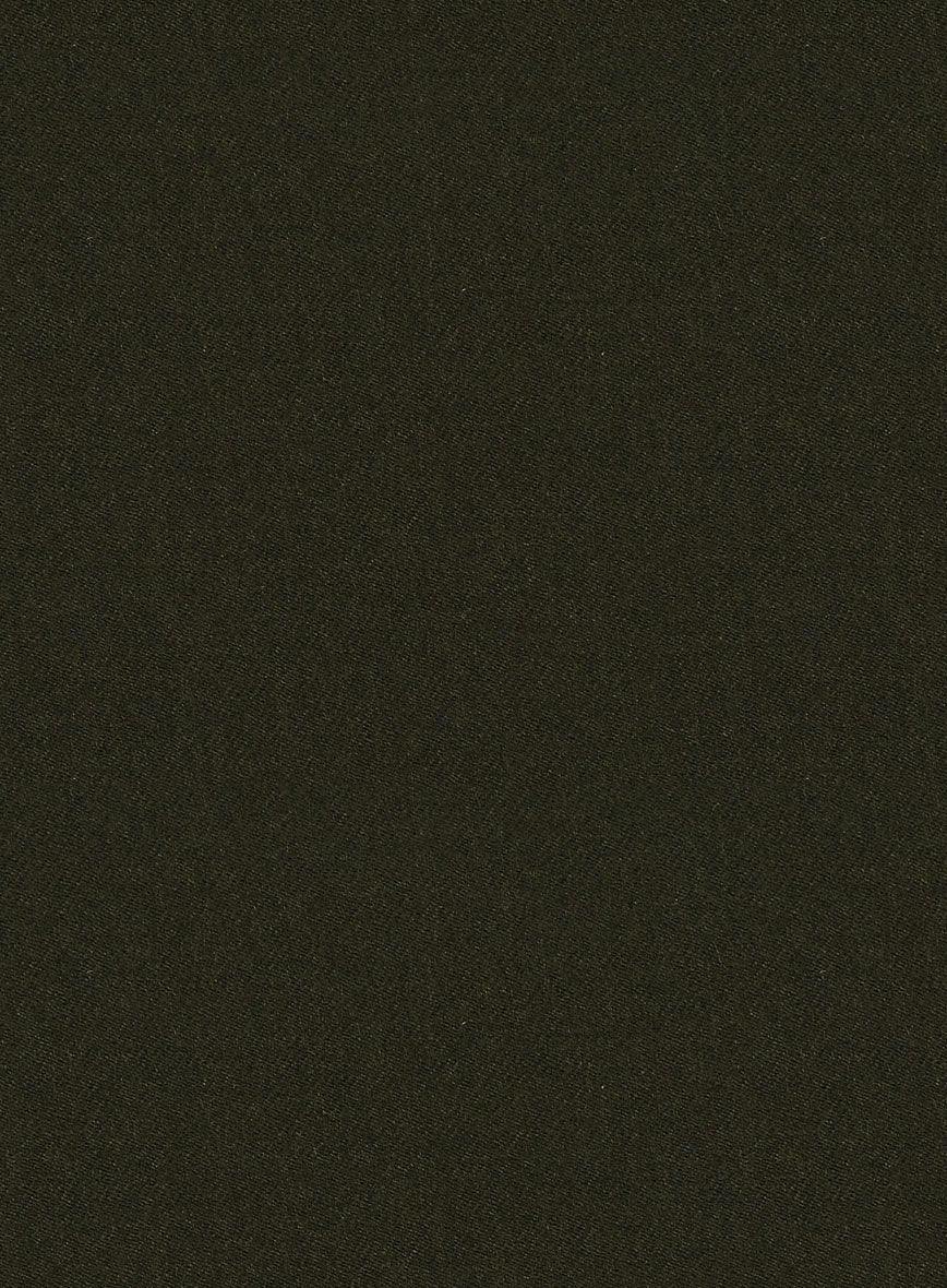 Naples Dark Green Highland Tweed Trousers - Image 5