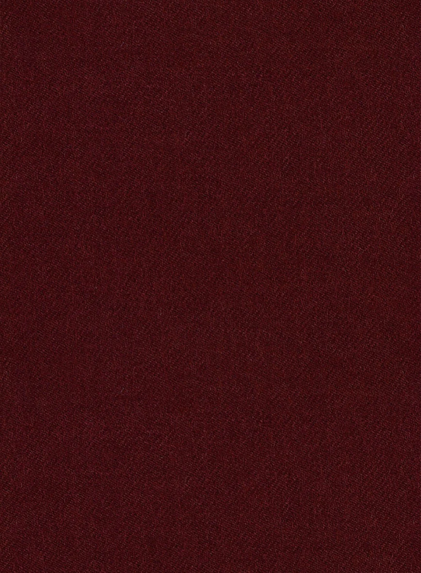 Naples Dark Scarlet Tweed Jacket - Image 3