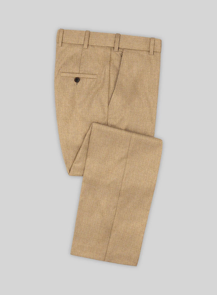 Naples Desert Haze Tweed Double Breasted Suit - Image 3
