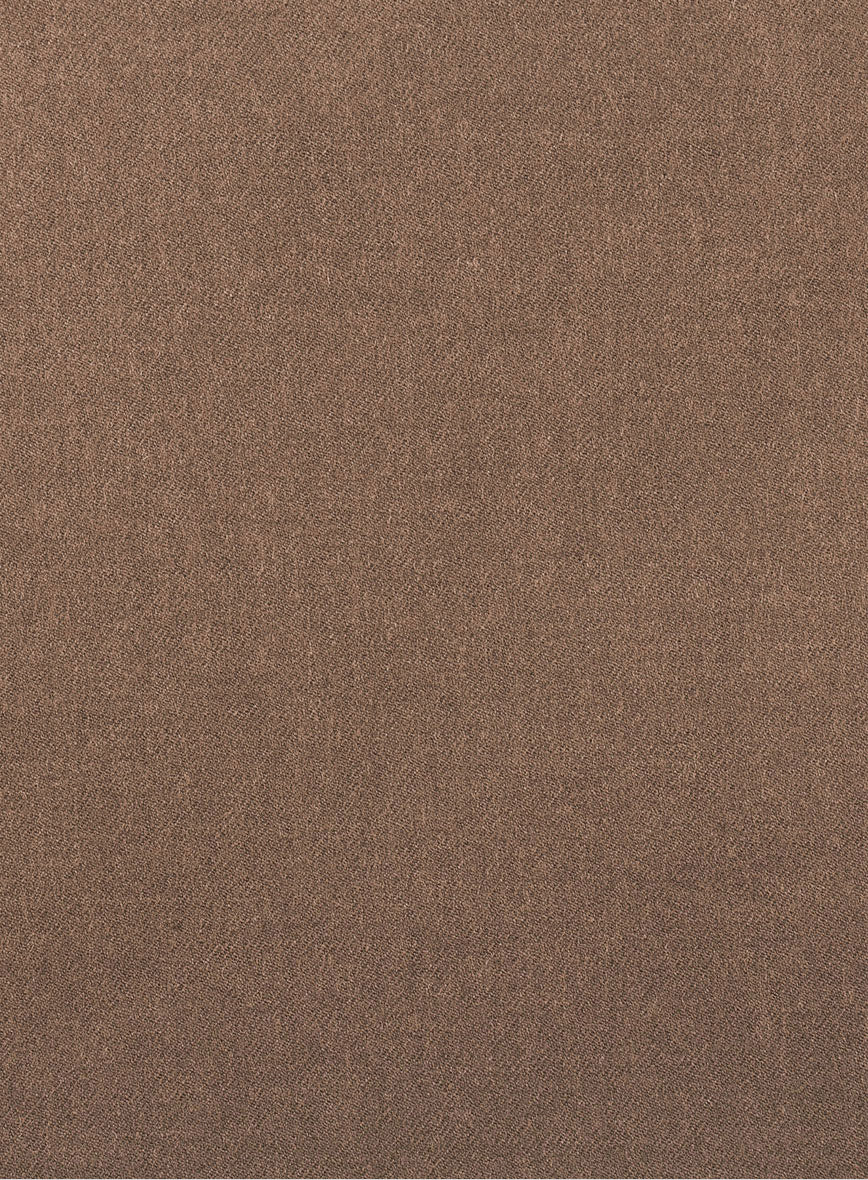 Naples Dolce Brown Tweed Double Breasted Suit - Image 4