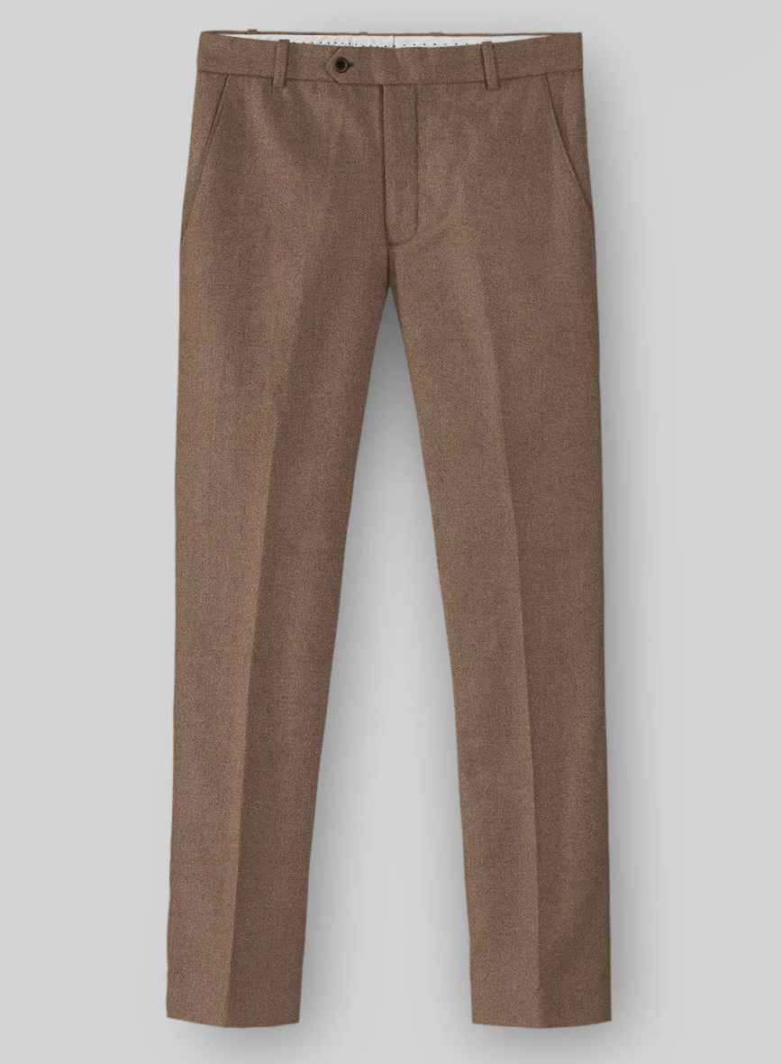 Naples Dolce Brown Tweed Suit - Image 4
