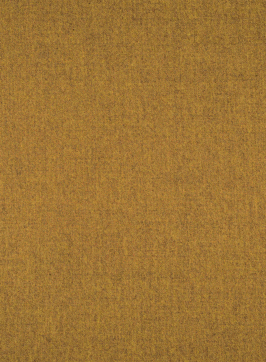 Naples English Mustard Tweed Pea Coat - Image 3