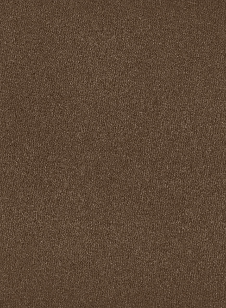 Naples Espresso Brown Tweed Pea Coat - Image 3