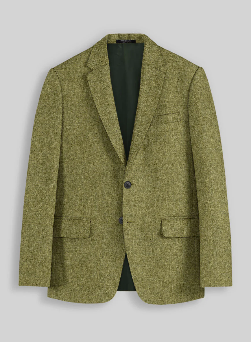 Naples Festa Green Tweed Suit - Image 2