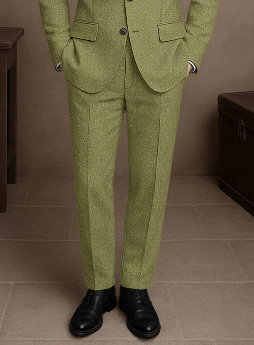 Naples Festa Green Tweed Suit - Image 5