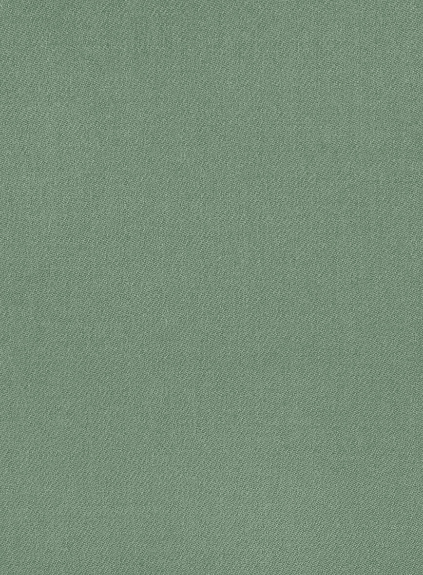 Naples Gabbana Green Tweed Pants - Image 3