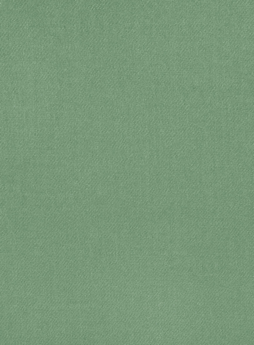 Naples Gabbana Green Tweed Suit - Image 6