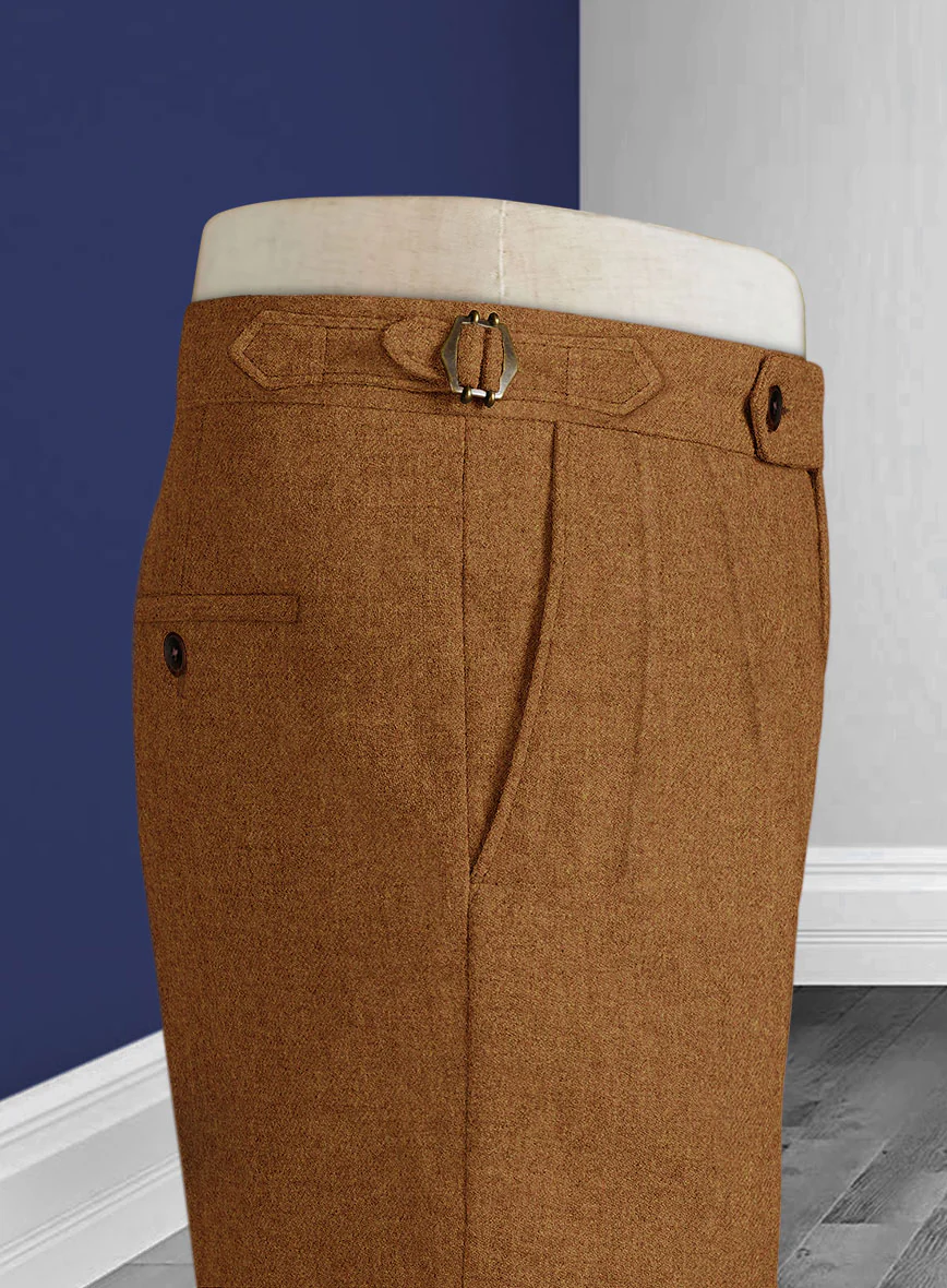 Naples Gold Castle Highland Tweed Trousers - Image 5