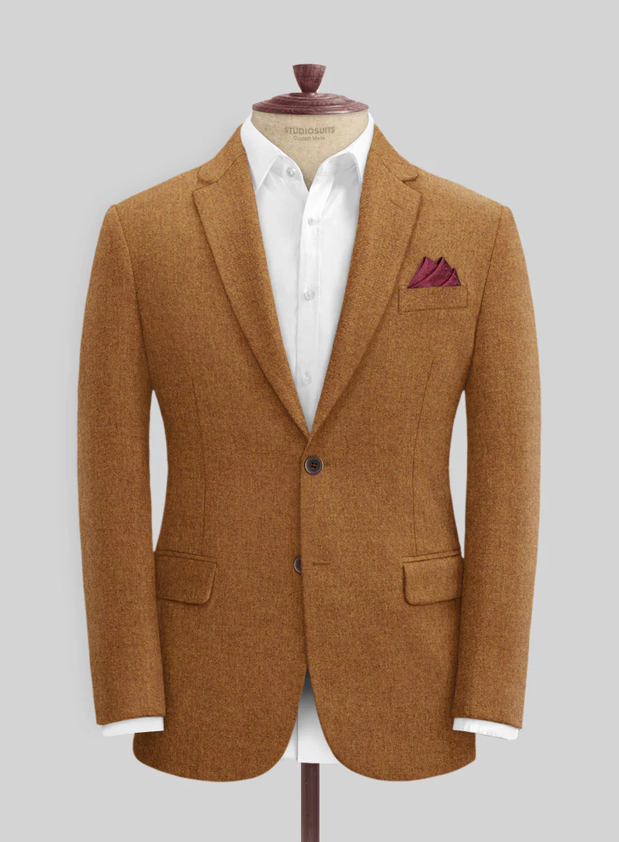 Naples Gold Castle Tweed Jacket - Image 3