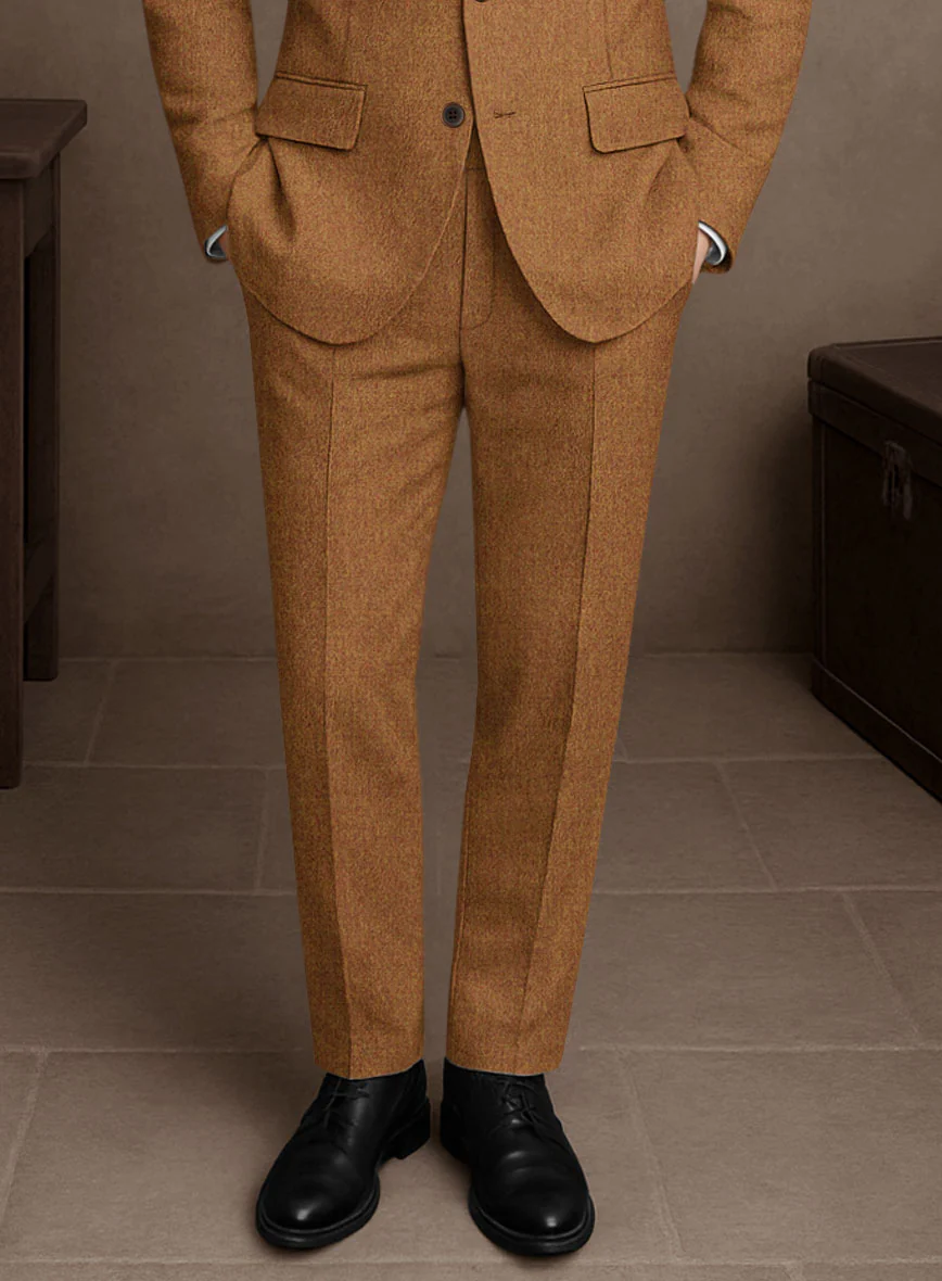 Naples Gold Castle Tweed Pants - Image 2