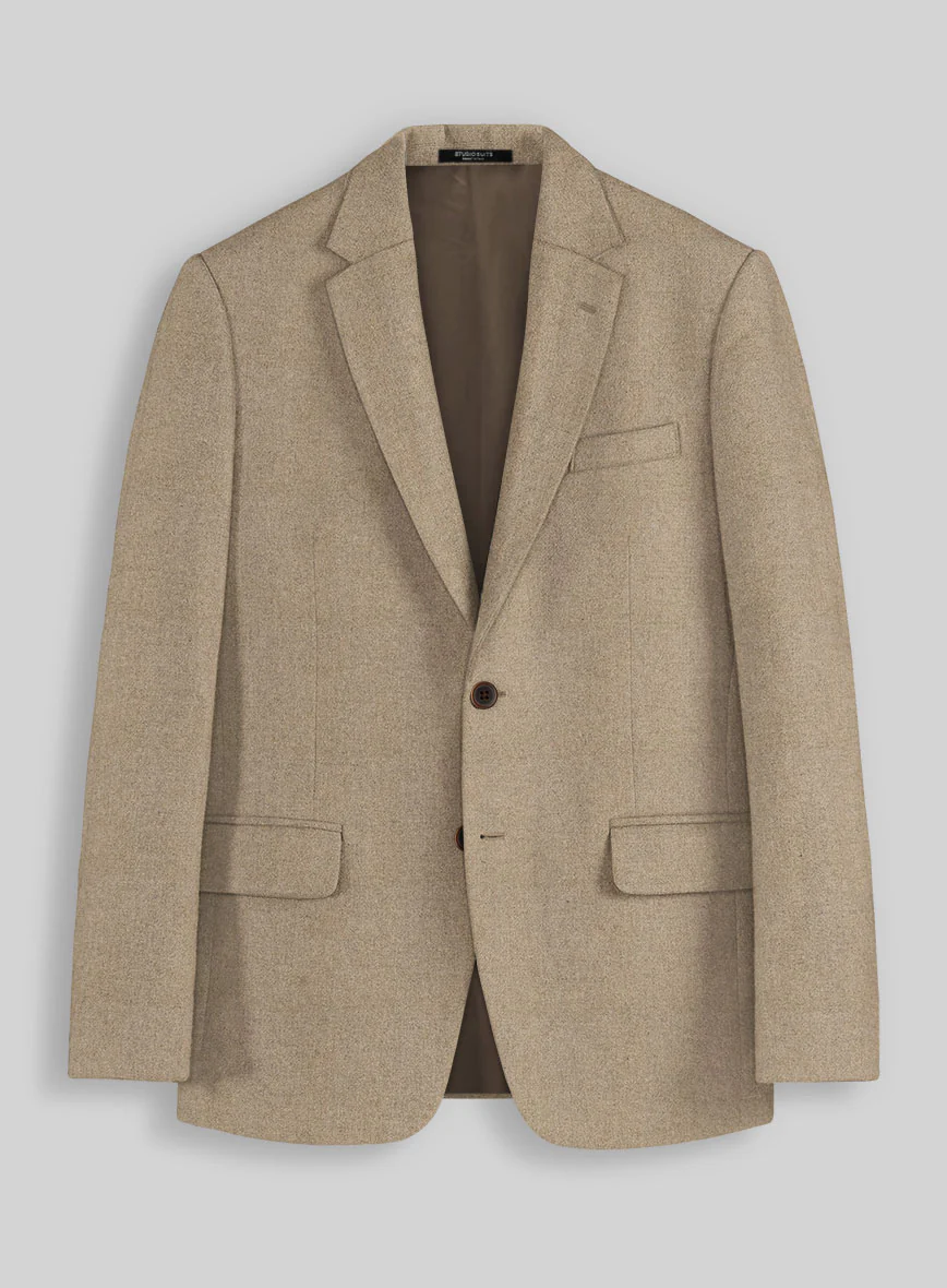 Naples Gondola Beige Tweed Suit - Image 3