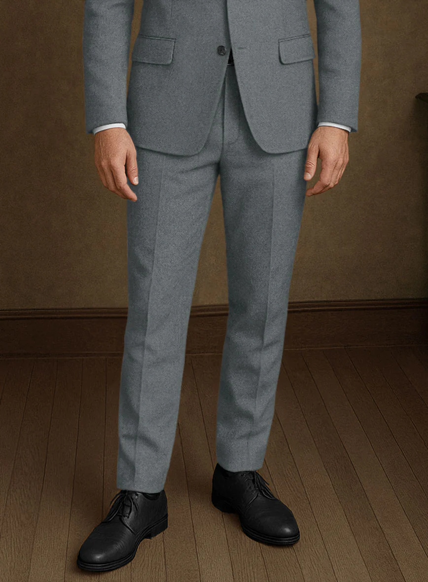 Naples Gray Tweed Suit - Image 7