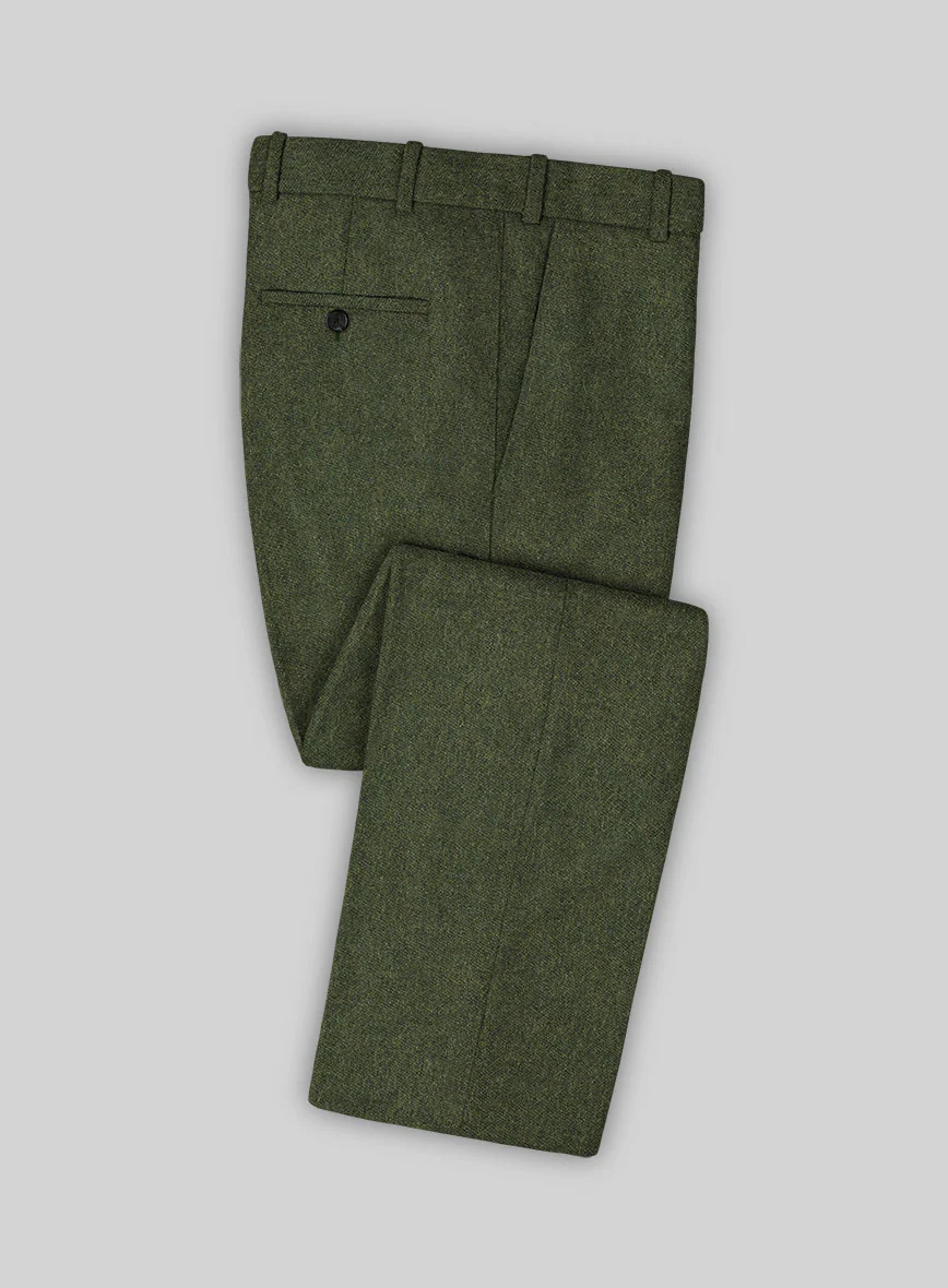 Naples Green Tweed Suit - Image 4