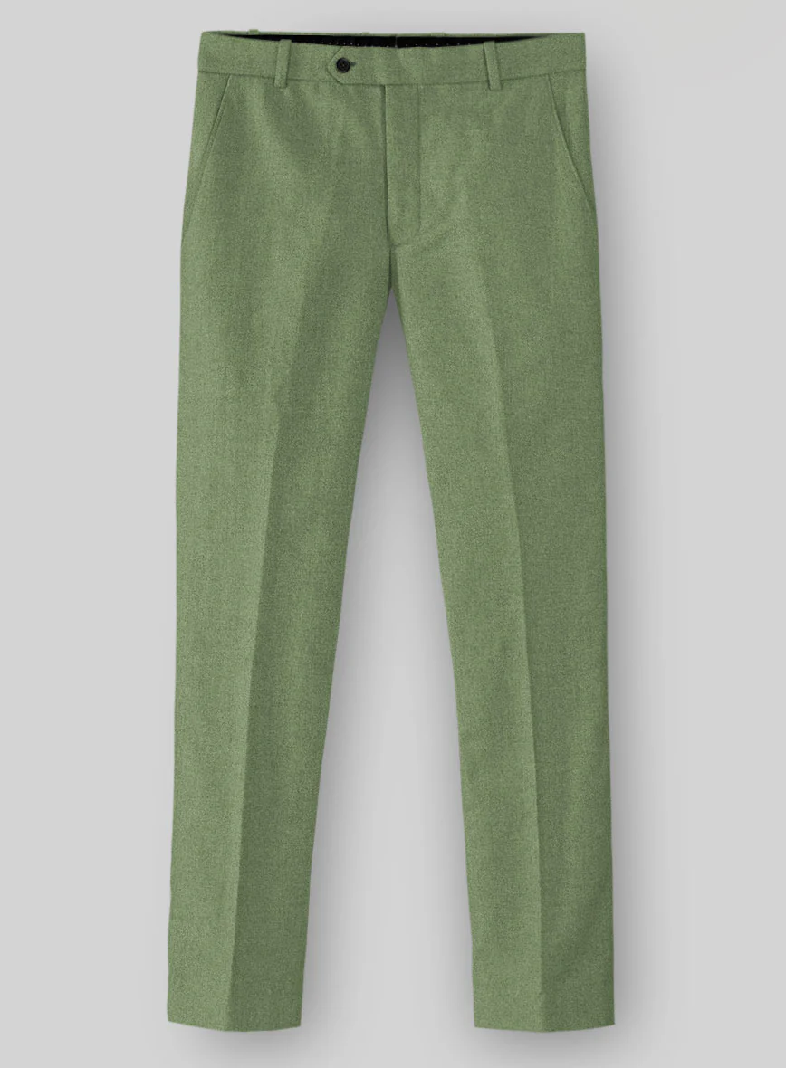 Naples Honeydew Green Tweed Suit - Image 5