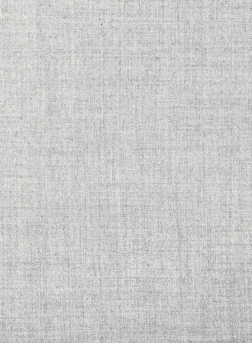 Naples Ice Gray Tweed Pea Coat - Image 3