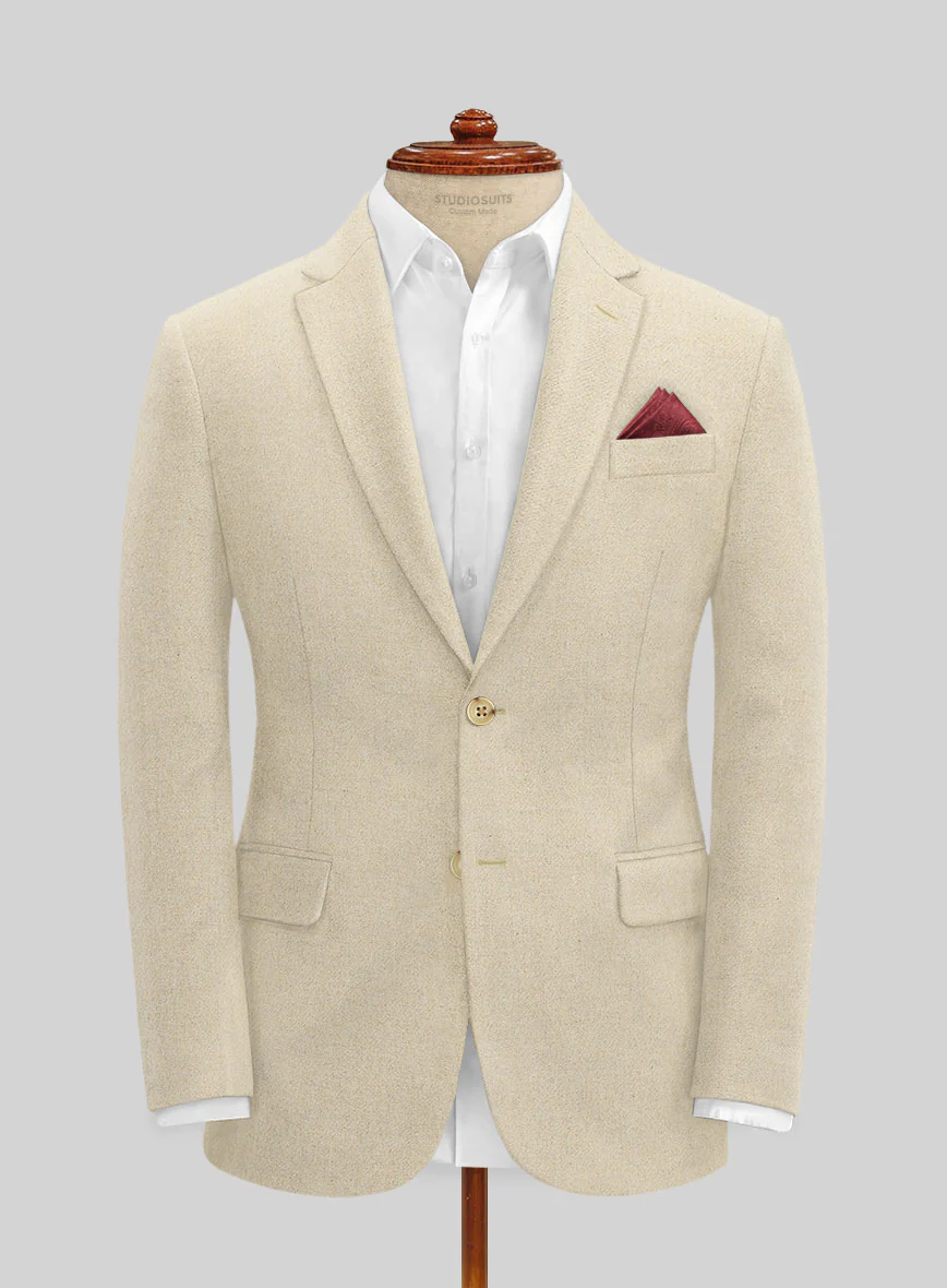 Naples Latte Tweed Suit - Image 5