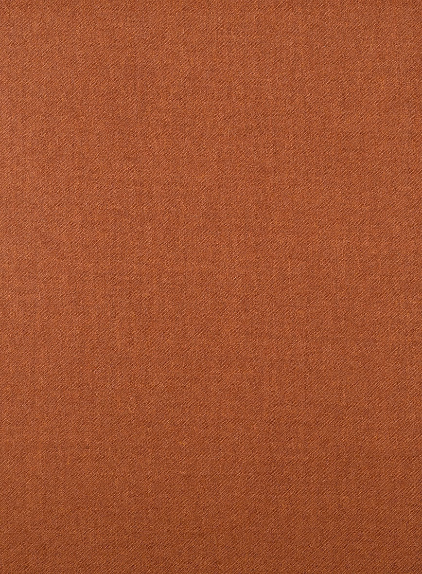 Naples Maitai Orange Tweed Pea Coat - Image 3