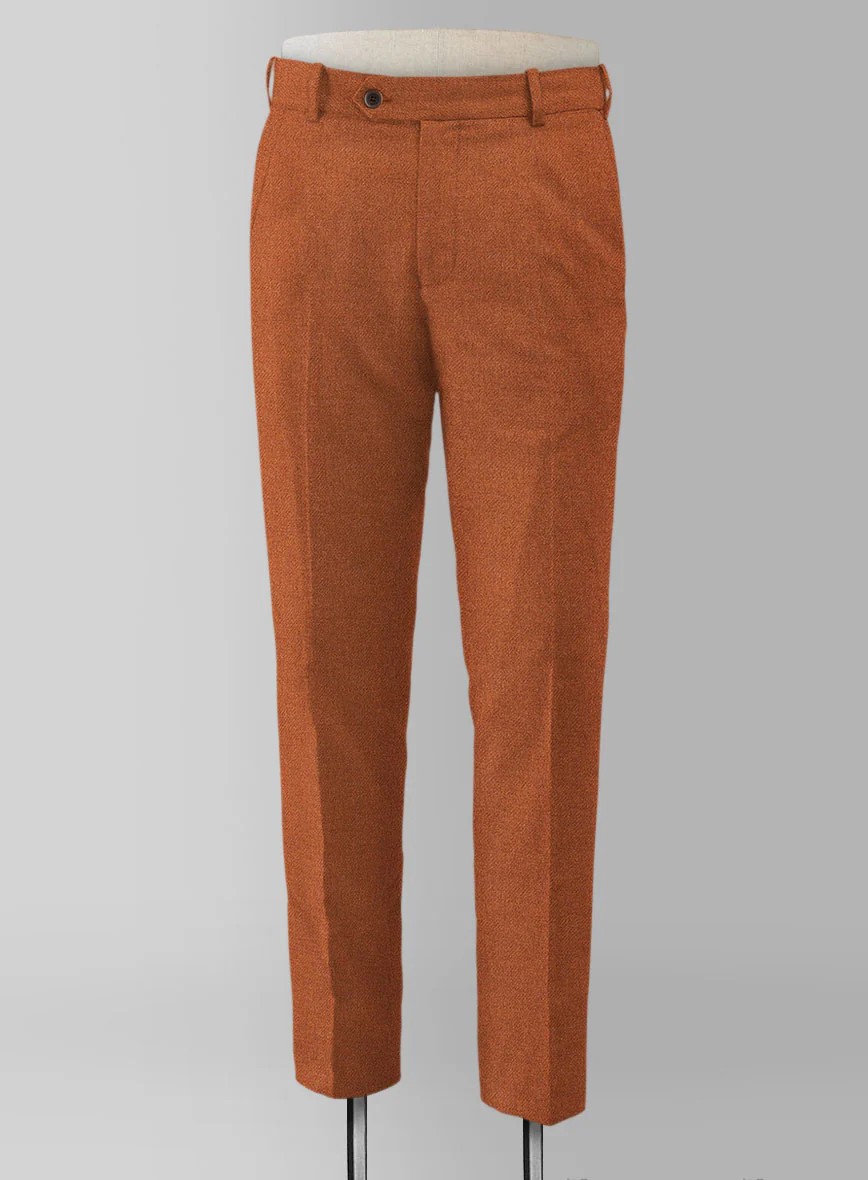 Naples Maitai Orange Tweed Suit - Image 4