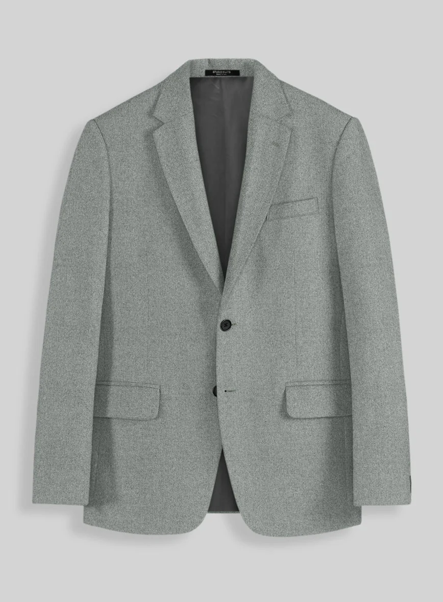 Naples Milano Sage Green Tweed Suit - Image 3