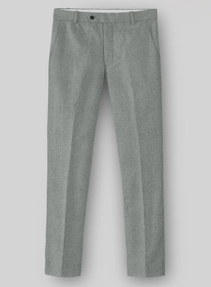 Naples Milano Sage Green Tweed Suit - Image 6