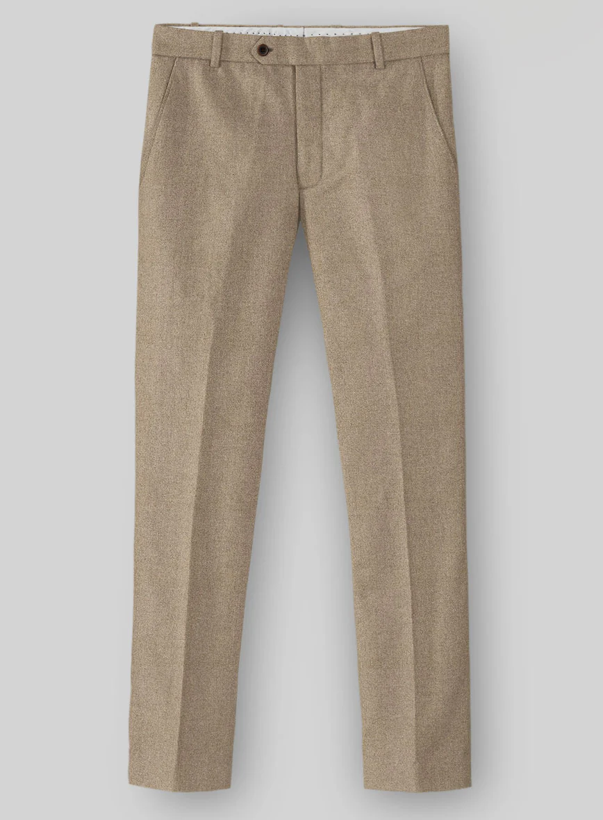 Naples Muted Beige Tweed Suit - Image 7