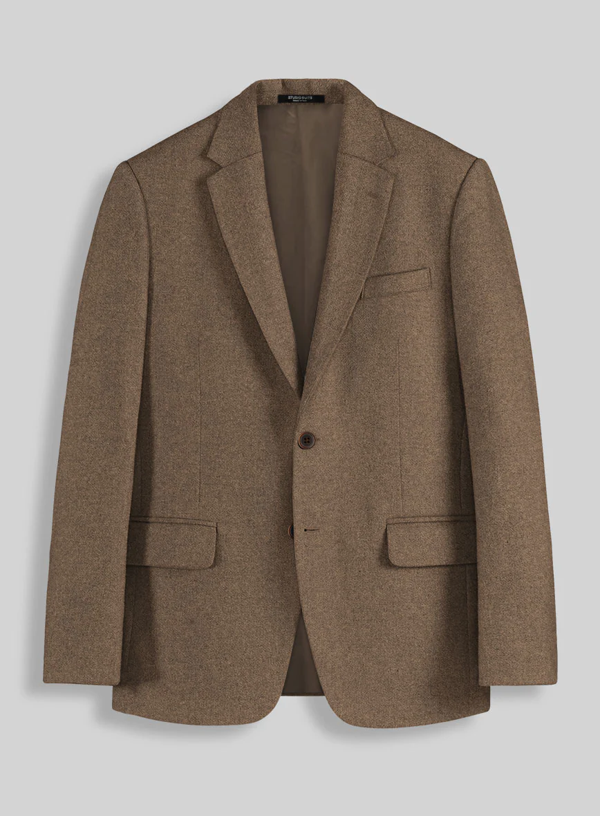 Naples Oak Wood Tweed Suit - Image 3