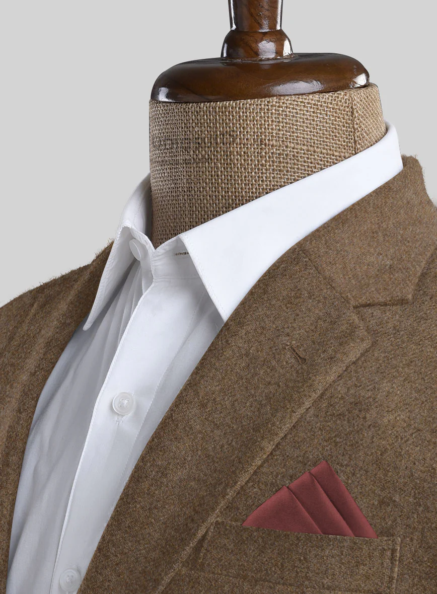 Naples Oak Wood Tweed Suit - Image 6