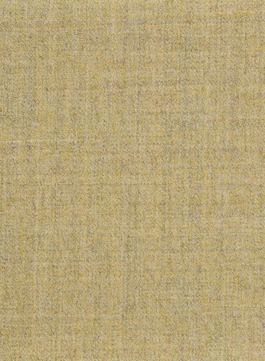 Naples Ochre Yellow Tweed Jacket - Image 3