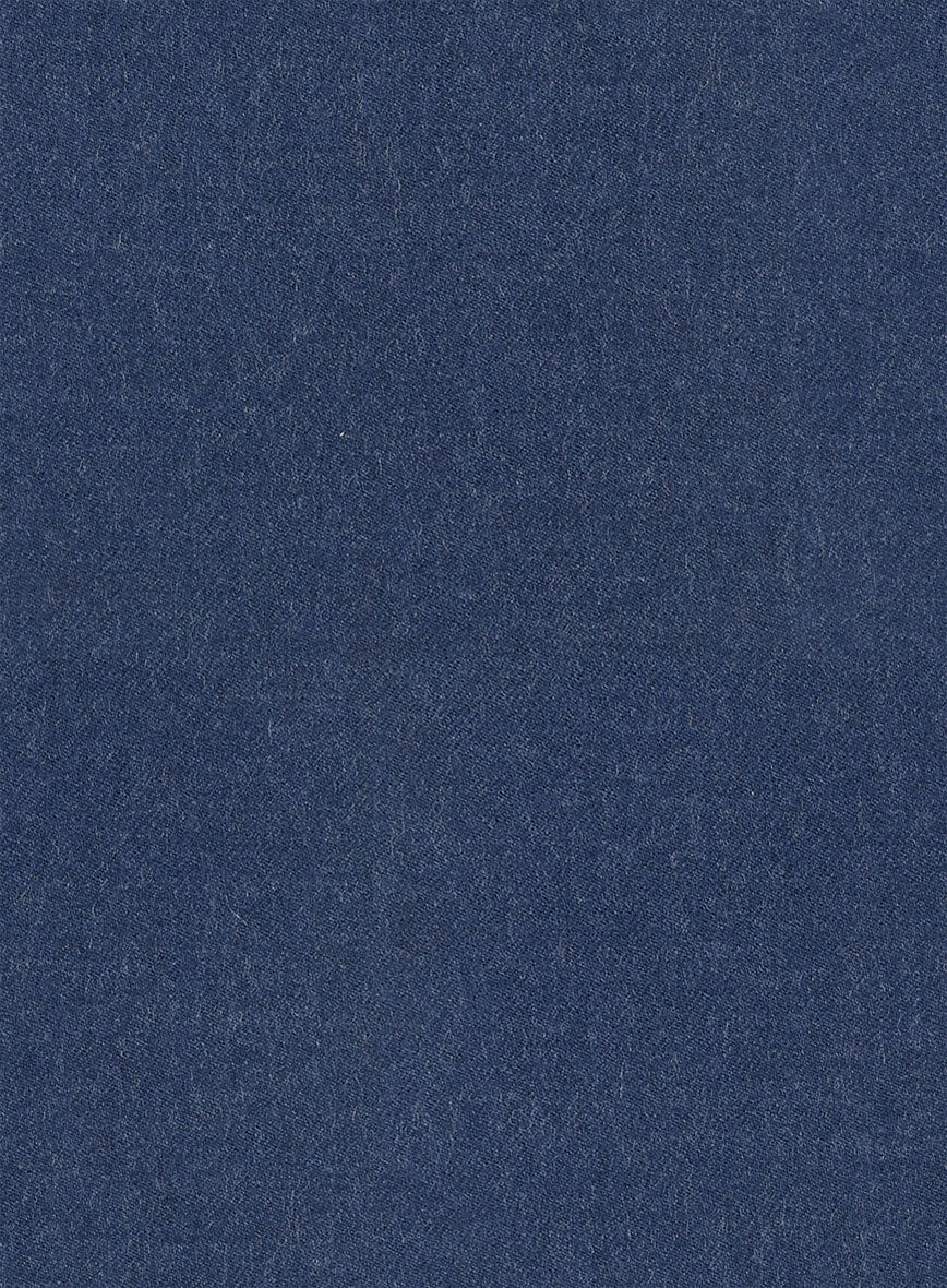 Naples Pacific Blue Highland Tweed Trousers - Image 2