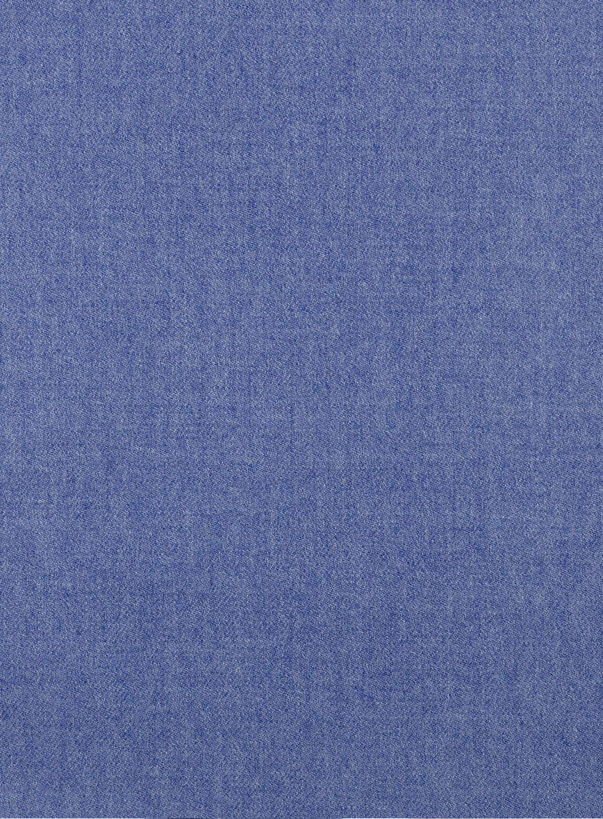 Naples Paris Blue Tweed Double Breasted Jacket - Image 2