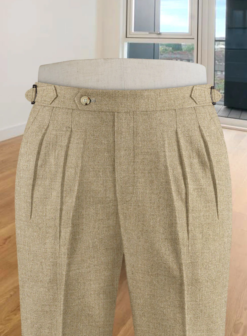 Naples Pine Highland Tweed Trousers - Image 2