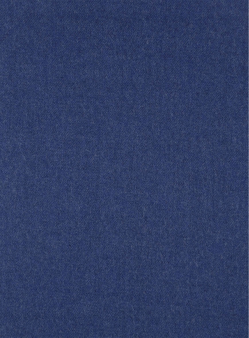 Naples Powder Blue Highland Tweed Trousers - Image 2