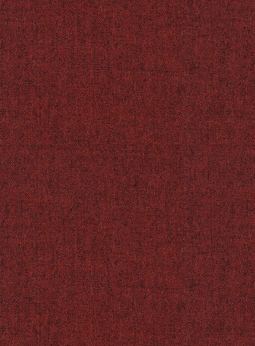 Naples Raw Red Tweed Suit - Image 6