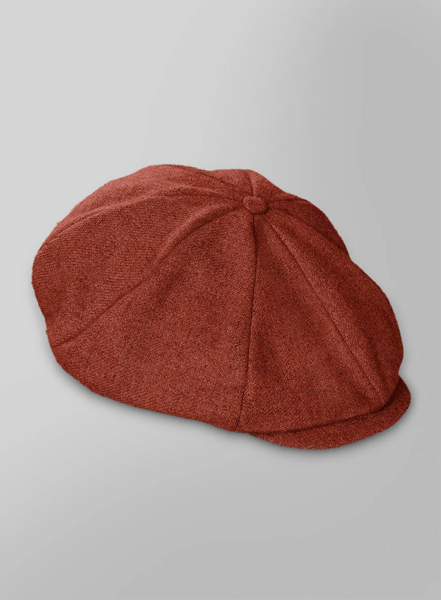 Naples Rustic Dapper Tweed Newsboy Cap - Image 3