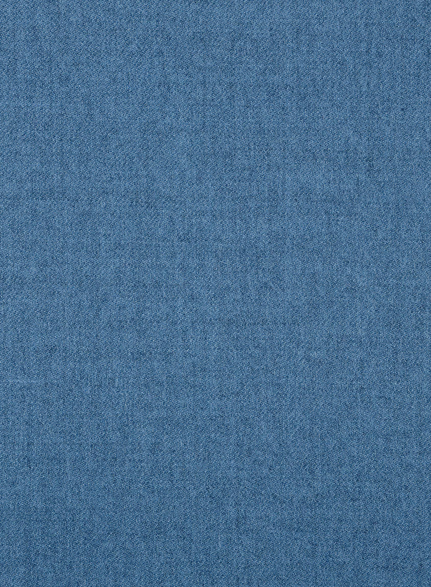 Naples Saga Blue Tweed Jacket - Image 4
