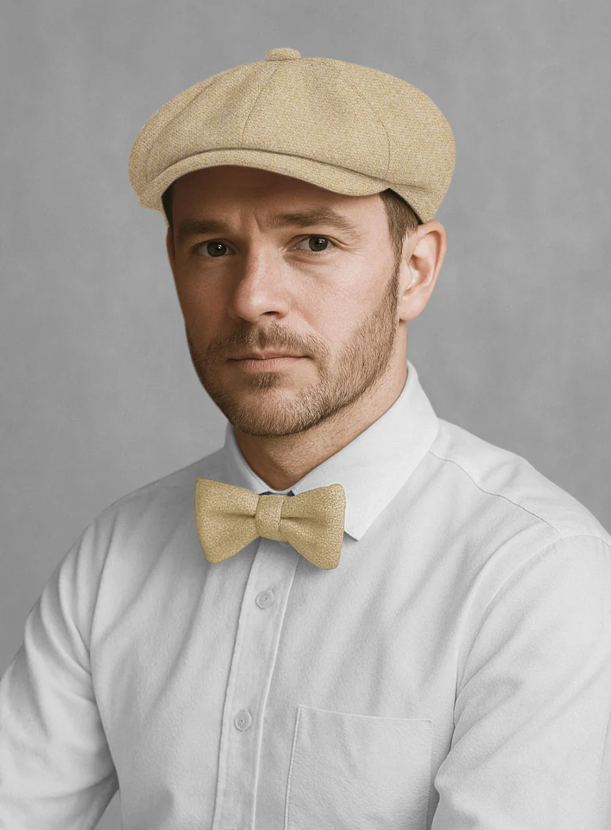 Naples Sandcastle Tweed Newsboy Cap - Image 2