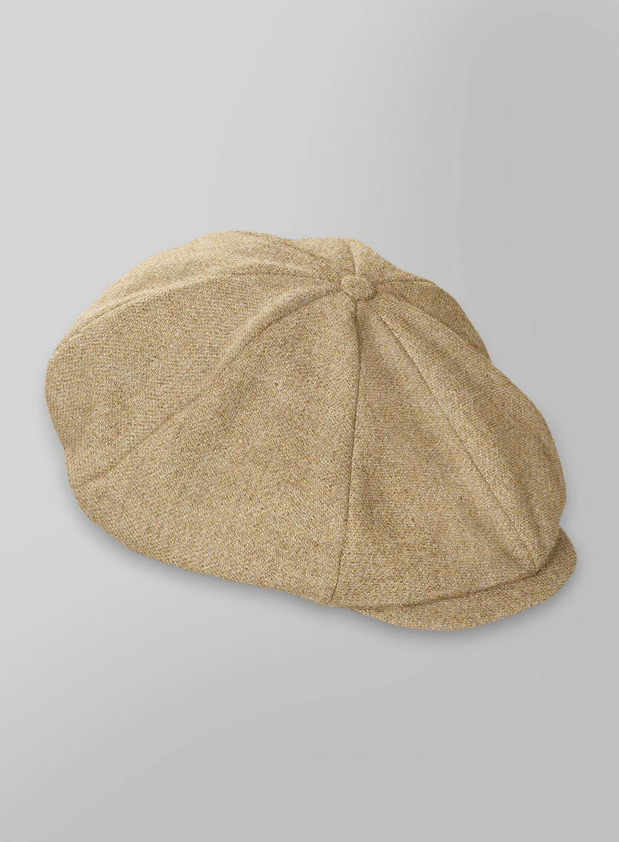 Naples Sandcastle Tweed Newsboy Cap - Image 3