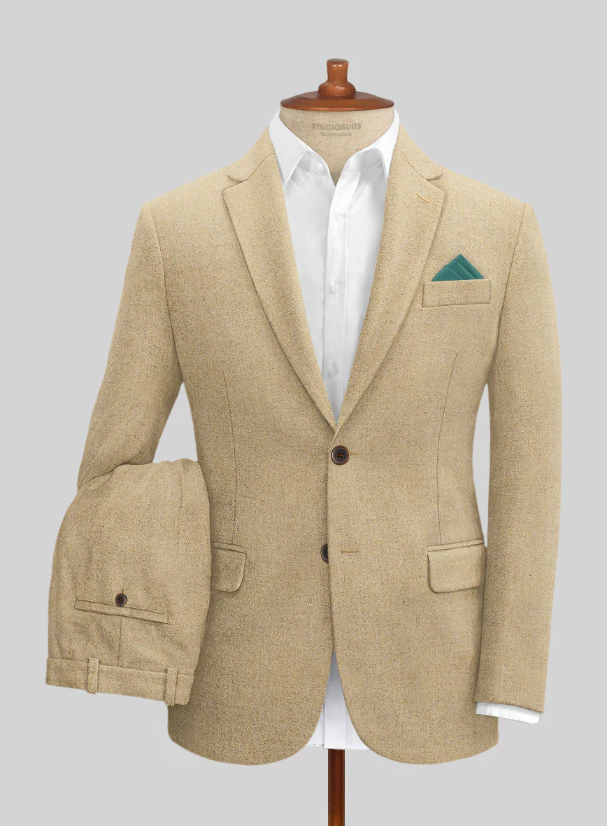 Naples Sandcastle Tweed Suit - Image 2