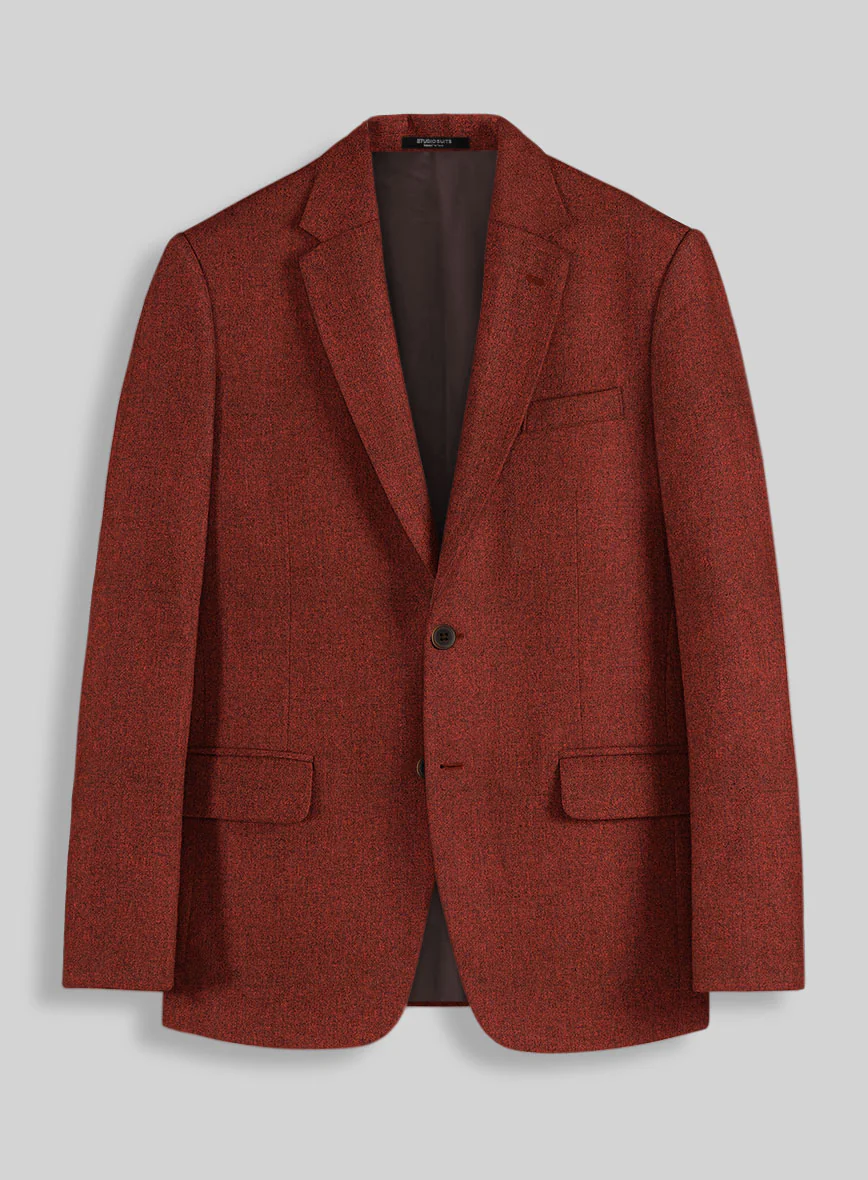 Naples Sundowner Rust Tweed Suit - Image 3