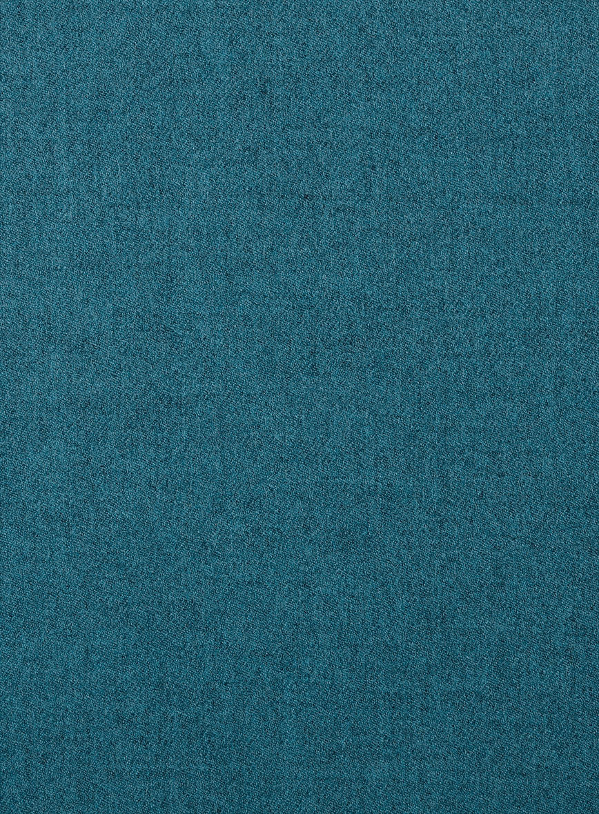 Naples Teal Blue Tweed Suit - Image 6