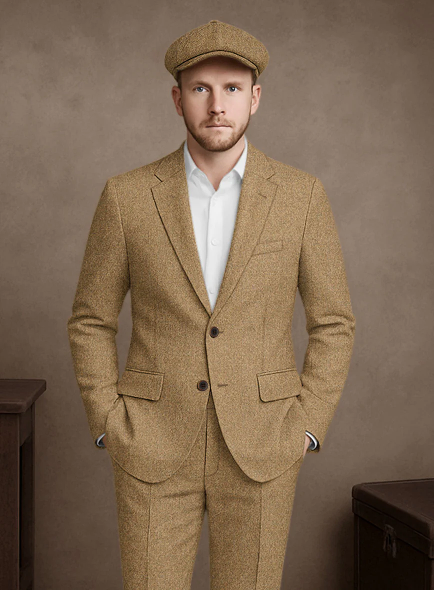Naples Tuscan Sun Tweed Suit - Image 5