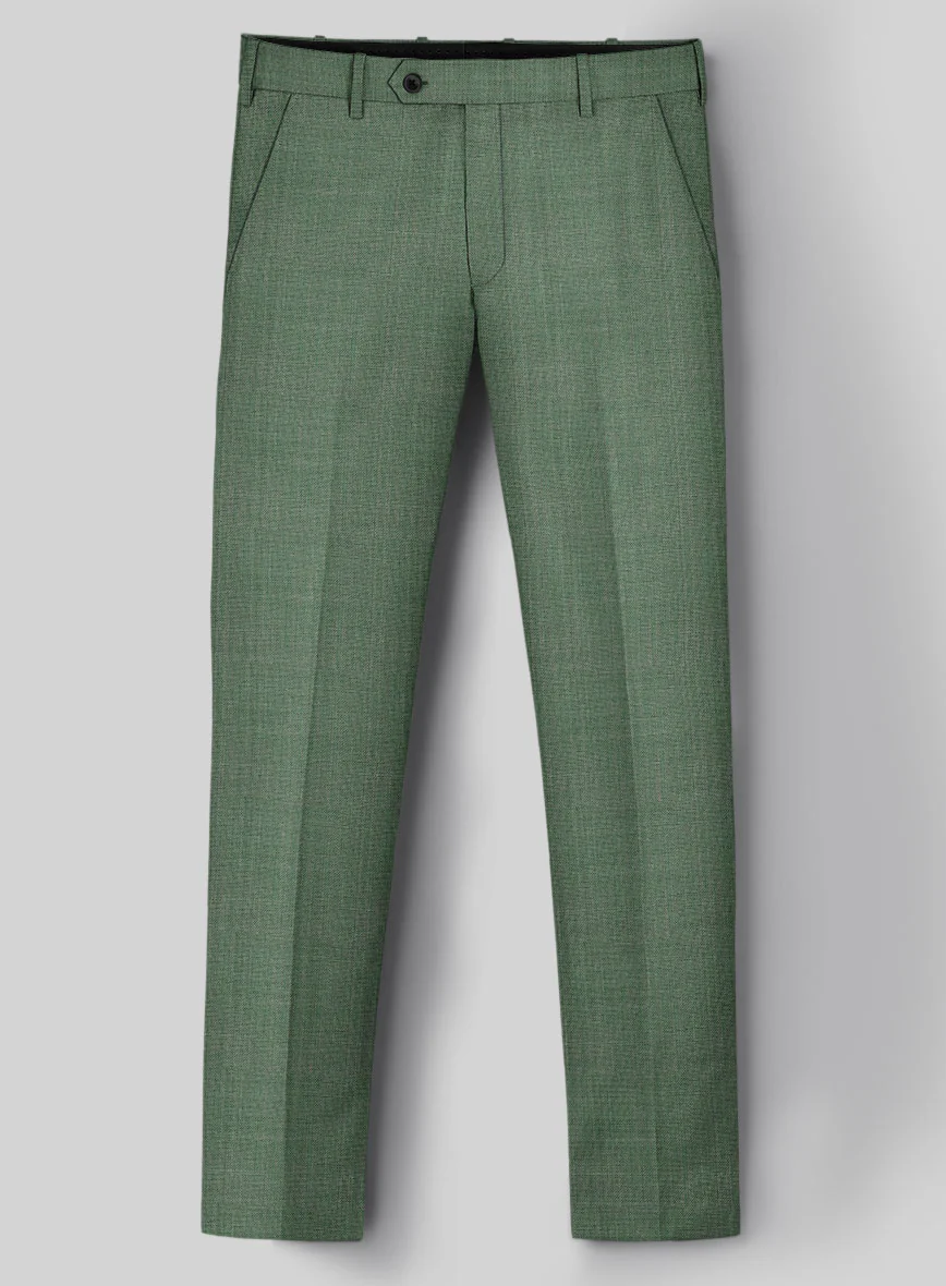 Napolean Amaro Sage Green Wool Suit - Image 4