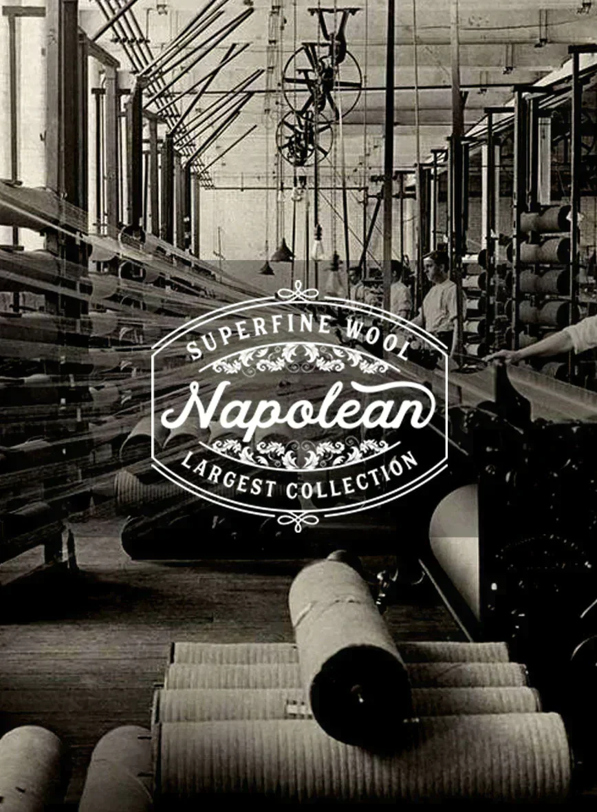 Napolean Artistic Blue Check Pants - Image 4