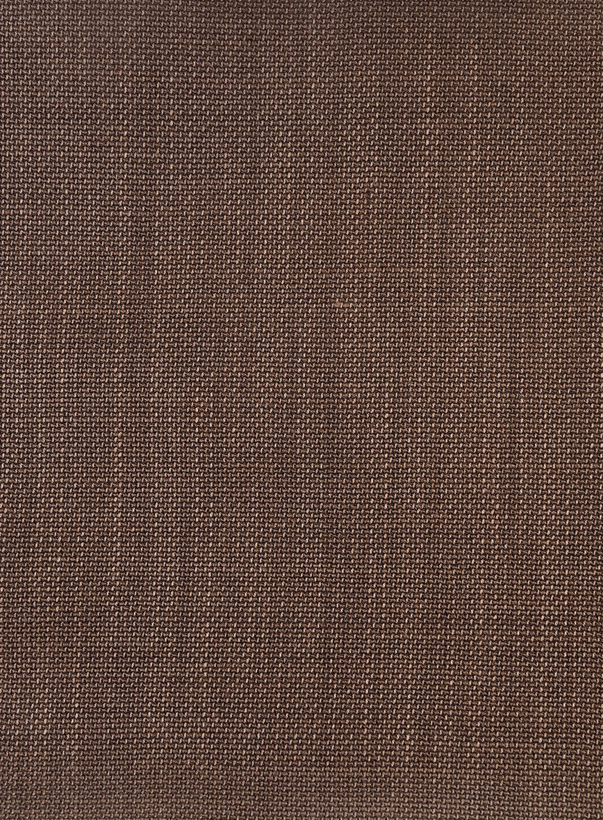 Napolean Arvett Basket Weave Brown Wool Suit - Image 7