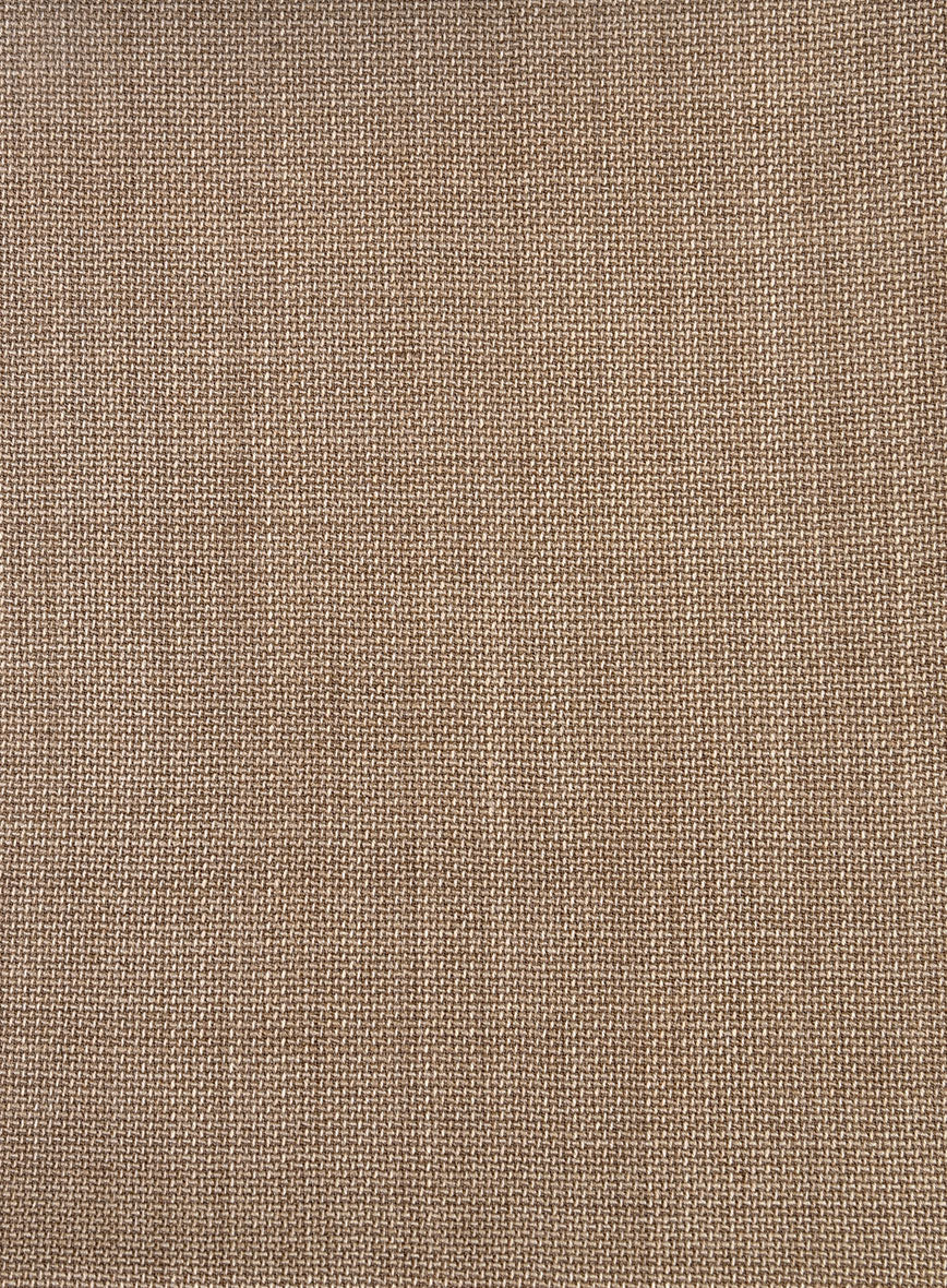 Napolean Arvett Basket Weave Light Brown Wool Suit - Image 7