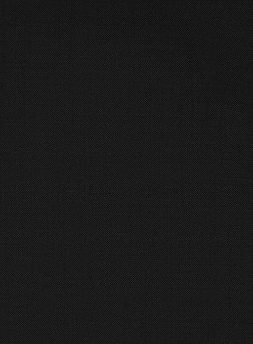 Napolean Black Double Gurkha Wool Trousers - Image 8