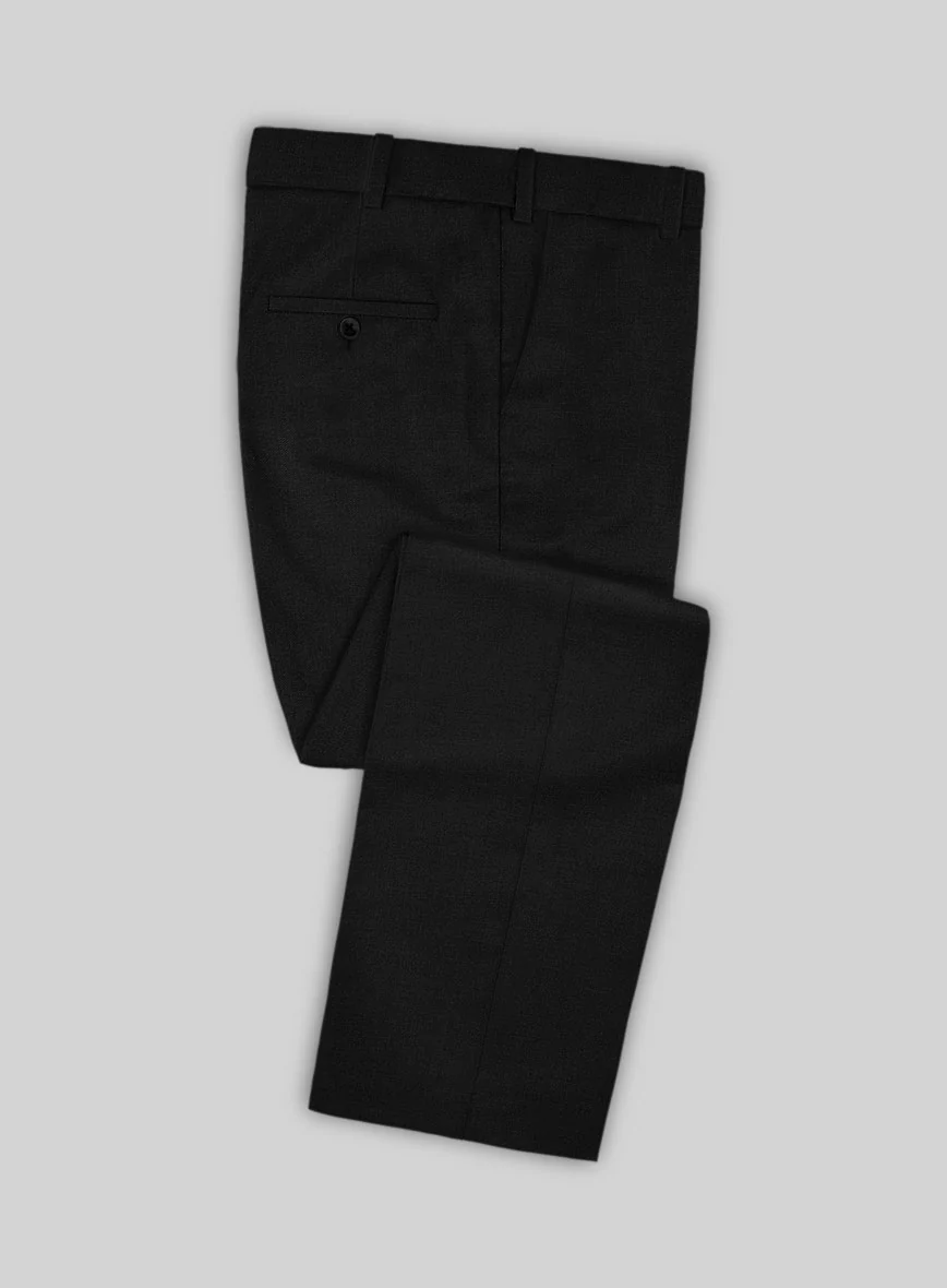 Napolean Black Wool Pants - Image 3