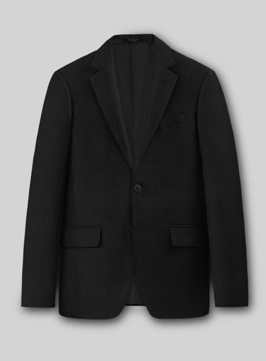 Napolean Black Wool Suit - Image 3