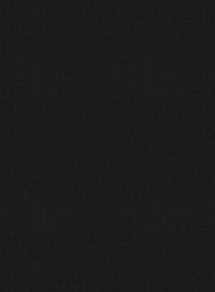 Napolean Black Wool Double Breasted Suit - Image 4