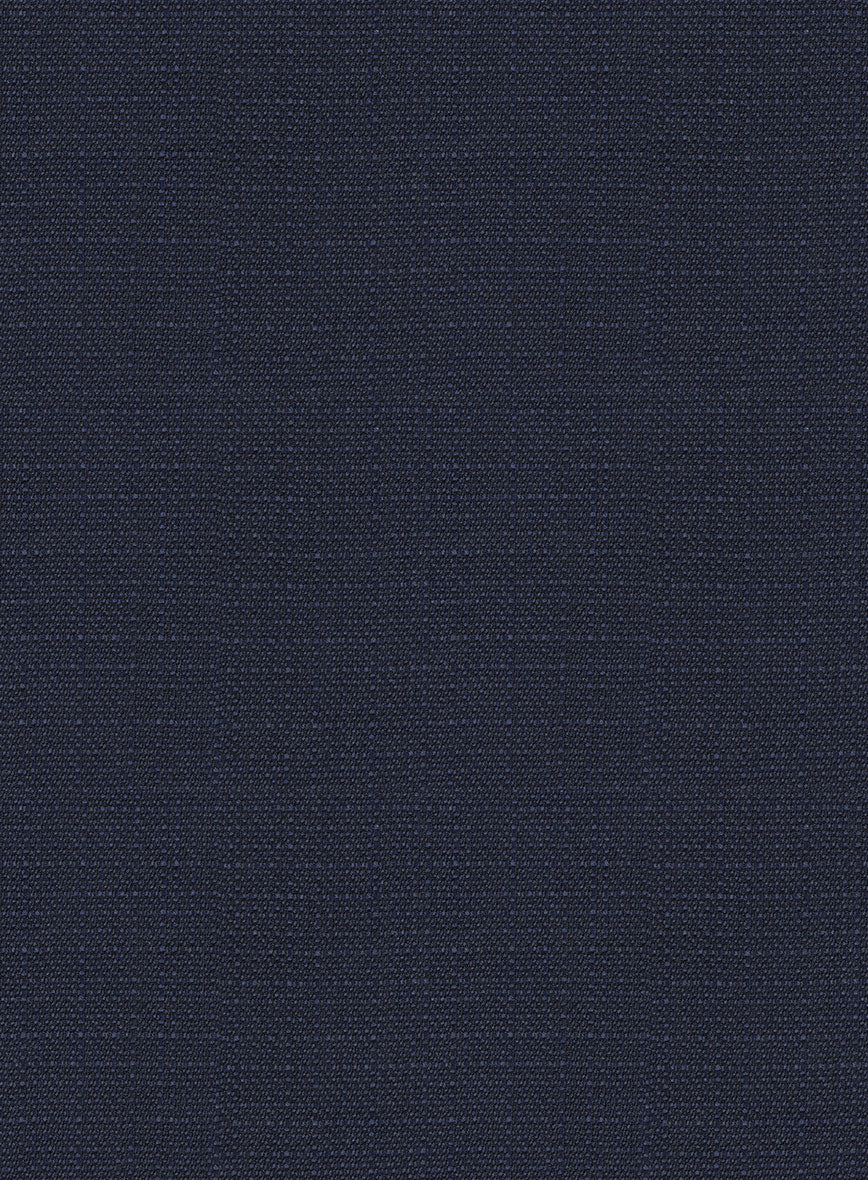 Napolean Bob Weave Blue Wool Highland Trousers - Image 6